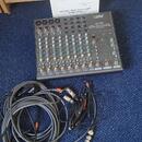 Analogový mixážní pult LEEM CS-1204 + kabely a manuál – plně
