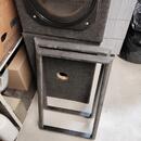 2ks prazdne reproboxy 8-10”repro a tweeter, ramecky atd
