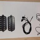 Snímače DiMarzio Fusion Edge 7 (bridge + neck) a kabeláž