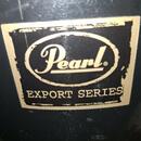 Bicí souprava Pearl Export 1997 včetně činelů a dvojšlapky