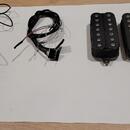 Snímače DiMarzio Fusion Edge 7 (bridge + neck) a kabeláž