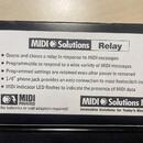 MIDI Solutions Relay MIDI switcher