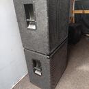 Bedny 4x10" + 1x18".   2x400w 8 ohm