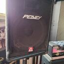 Powermix + dvě reprobedny + kabely + stojany + mikr SHURE 