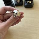 Acme Brand – sada 3 prstenů Johnny Depp Skull Rings