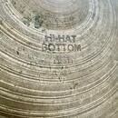  Paiste 2002 hi hat 14" black label. Rok 1974.
