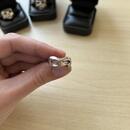 Acme Brand – sada 3 prstenů Johnny Depp Skull Rings