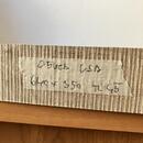 2x Dřevo,Materiál, Ořech USA 