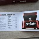 Dunlop RED95 Original Cry Baby Wah – limitovaná edice, TOP