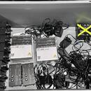 Prodám 12ks splitter/monitor krabičky