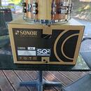 Sonor SQ2 Heavy Beech Snare Drum Matte African Marble 14x6.5