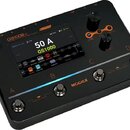 Černý multifunkční procesor s displejem a ovládacími prvky. Na horní části je nápis GS1000 LI Intelligent Amp Sampling Processor a logo MODER. Disple…