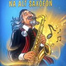 Fotografie znázorňuje obal učebnice s názvem NOVÁ ŠKOLA HRY NA ALT SAXOFON. V dolní části je uveden jméno autora ZDENĚK KUŽELA. Na obrázku je zobraze…