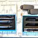 Fotografie zobrazuje bezdrátový systém pro kytaru a basy v černé barvě. Na zařízeních jsou vidět nápisy RECEIVER, TRANSMITTER a označení M3. Součástí…