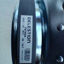 Detail zadní strany reproduktoru s černým magnetem. Na magnetu je bílá nálepka s nápisy CELESTION, T3760A, G12T-75 16Ω 50 14LT a MADE IN CHINA. Vedle…