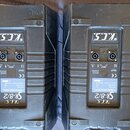 Dvě černé plastové aktivní reproduktory značky K.C.S. na zadní straně je u každého vidět logo K.C.S. a nápis SR 8/2 Performance Music Monitor. Jsou z…