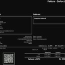 Fotografie zobrazuje fakturu s označením Faktura - Daňový doklad a číslem 260043. Dodavatelem je I art s.r.o. z Berouna a odběratelem Anonymní zákazn…