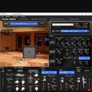 Snímek obrazovky počítačového programu OPUS - Virtual Cabinet Mode. V rozhraní jsou vidět ovládací prvky pro virtuální kabinet, zesilovač TSM AMPLIFI…