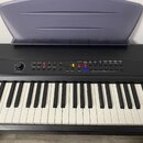 Černé digitální piano s bílými a černými klávesami. Na levé straně korpusu je nápis RZWEIL a na pravé straně označení MPS28. Ovládací panel obsahuje…