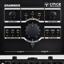 Černý monitorovací kontroler s bílým nápisem DRAWMER a logem cmc2 Monitor Controller. Zařízení obsahuje několik otočných knoflíků, přepínačů a kontro…