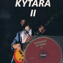 Fotografie zobrazuje obal CD s názvem ROCKOVÁ KYTARA II a přiloženým diskem. Na obalu je muž s kytarou typu Les Paul v žlutém gradientu. Na disku jso…