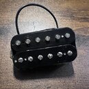 Černý humbucker s dvěma řadami šesti polkových snímačů. Nástroj nemá žádné viditelné značky ani nápisy. Z těla vychází černý kabel s bílým vodičem.