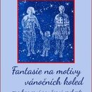 Fotografie znázorňuje titulní list notového tisku na světle modrém podkladu. V horní části je uveden jméno Martin Adamus a uprostřed se nachází ilust…