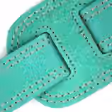 Richter Straps Guitar Strap, Springbreak Nappa, Green