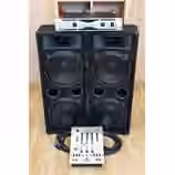 Repro, zesilovač a mixpult