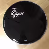 Remo Ambassador Ebony Gretsch 20"