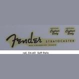 Vodový obtisk (Decal) Fender Stratocaster Relic