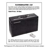 VIDEO! 1966 Dallas Arbiter Rangemaster 526 529 combo 2x10"