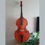  Celomasívní český 3/4 kontrabas, snímač, obal 