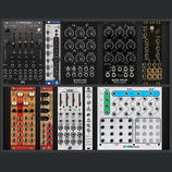 Eurorack Moduly a case