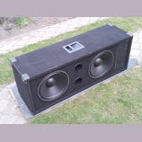 Basový box 2 x 15" repro, dohromady 4ohm 600W RMS 97dB