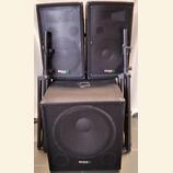 Ibiza SUB18A+CUBE1812 + stojany