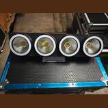 LED blinder Matrix 4 eyes,3200-5600 K,400W+72x 5050 LED,DMX