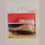 3x Daddario 13 Acoustic struny + set bez g zdarma