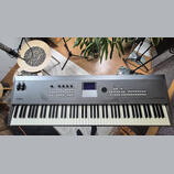 YAMAHA MM8 88kláves Workstation synthezator+Yamaha QS300 