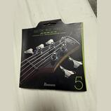 struny na elektrickou baskytaru Ibanez IEBS5C. 