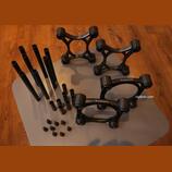IsoAcoustics ISO-155 Medium Studio Monitor Isolation Stands