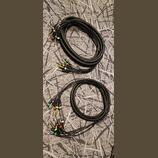 2x multikabel 8x jack 6,3 mm