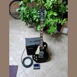 Kytarový set pro LEVÁKY: Harley Benton (Les Paul) + kombo