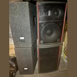 4x Profi PA reproboxy 15" (Selenium 400W RMS)