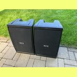 Pár pasivních reproboxů K.C.S. SR-8/2 150W RMS