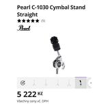 Nový Pearl C-1030 Cymbal Stand Straight