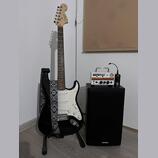 SET Fender squier affinity stratocaster + Orange micro terr