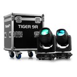 BeamZ Pro Tiger 9R – 4 ks + flight case