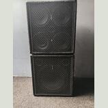 Bedny 4x10" + 1x18".   2x400w 8 ohm