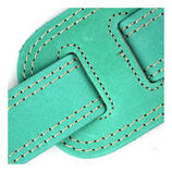 Richter Straps Guitar Strap, Springbreak Nappa, Green